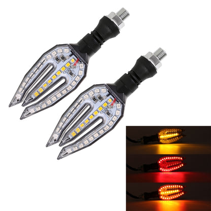 Motorcycle Turn Signal Light DC12V 1W 33LEDs SMD-3528 Lamp Beads