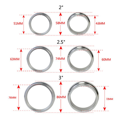 2.0 inch Car Exhaust V-band Clamp with Flange, 2.0 inch