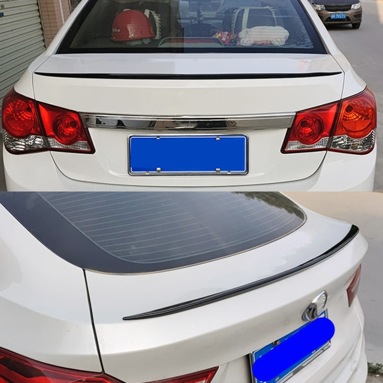 Car Modified Plastic Rear Wing Side Spoiler Lip, Black, Black