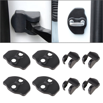 Car Door Lock Cover + Limiter Cover for Tesla Model Y, For Tesla Model Y