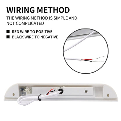 RV / Yacht Awning LED Strip Light DC12-28V with 9 LEDs Lamp Beads, 9 LEDs (White)