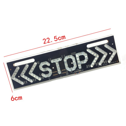 Motorcycle 12V LED Brake Light Super Bright with Turn Warning Light, Turn Warning Light