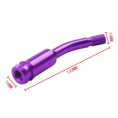 Car Modified Racing Quick Curved Gear Lever Extension Rod for Volkswagen T4 1990-2003, For Volkswagen T4 1990-2003 (Purple), For Volkswagen T4 1990-2003 (Red), For Volkswagen T4 1990-2003 (Silver), For Volkswagen T4 1990-2003 (Black)                   ...