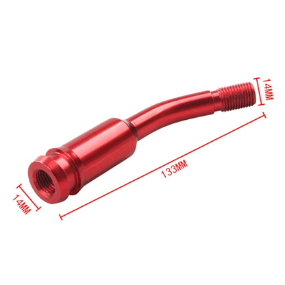 Car Modified Racing Quick Curved Gear Lever Extension Rod for Volkswagen T4 1990-2003, For Volkswagen T4 1990-2003 (Red), For Volkswagen T4 1990-2003 (Silver), For Volkswagen T4 1990-2003 (Black), For Volkswagen T4 1990-2003 (Gold)                     ...