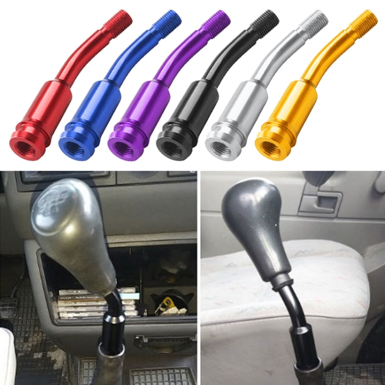 Car Modified Racing Quick Curved Gear Lever Extension Rod for Volkswagen T4 1990-2003, For Volkswagen T4 1990-2003 (Red), For Volkswagen T4 1990-2003 (Silver), For Volkswagen T4 1990-2003 (Black), For Volkswagen T4 1990-2003 (Gold)                     ...