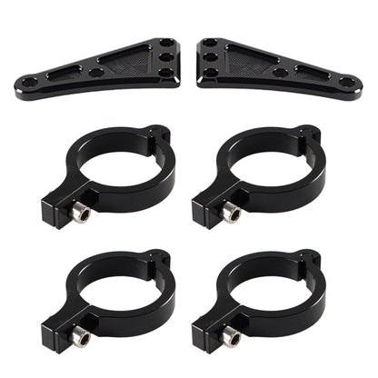 Motorcycle CNC Headlight  Holder Clamp for 41mm Front Fork Tube, Headlight Holder