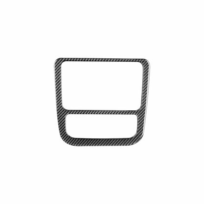 Carbon Fiber Car Central Control CD Air Conditioning Panel Decorative Sticker for Volkswagen Scirocco 2009-2016,Left and Right Drive Universal, Central Control CD Air Conditioning Panel