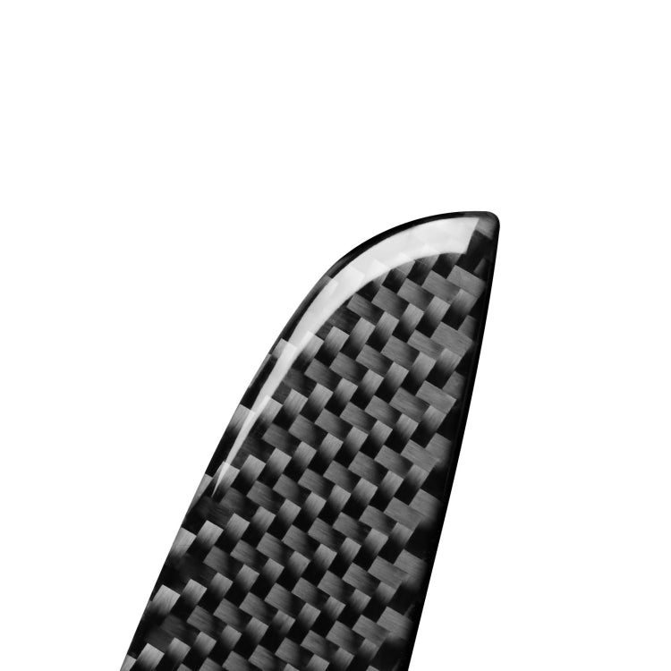 2 PCS / Set Carbon Fiber Car Light Eyebrow Decorative Sticker for Volkswagen Scirocco 2009-2016,Left and Right Drive Universal, Light Eyebrow