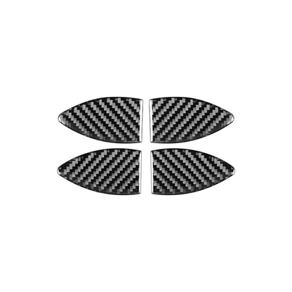 Carbon Fiber Car Inner Door Bowl Decorative Sticker for Toyota Old RAV4 2006-2013,Left and Right Drive Universal, Inner Door Bowl