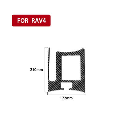 Carbon Fiber Car Handbrake Panel Decorative Sticker for Toyota Old RAV4 2006-2013,Left Drive, Handbrake Panel ,Left Drive
