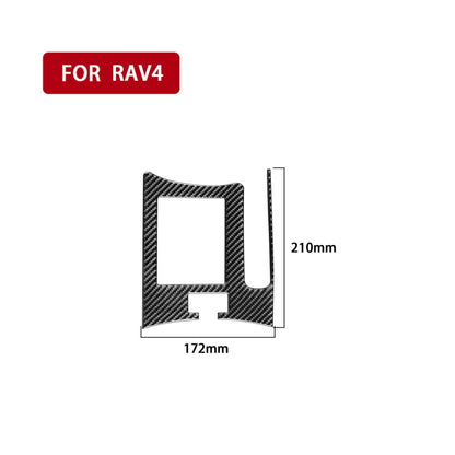 Carbon Fiber Car Handbrake Panel Decorative Sticker for Toyota Old RAV4 2006-2013,Right Drive, Handbrake Panel ,Right Drive