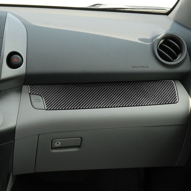 Carbon Fiber Car Co-pilot Control Panel Decorative Sticker for Toyota Old RAV4 2006-2013,Left Drive, Co-pilot Control Panel ,Left Drive