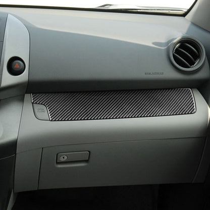 Carbon Fiber Car Co-pilot Control Panel Decorative Sticker for Toyota Old RAV4 2006-2013,Left Drive, Co-pilot Control Panel ,Left Drive