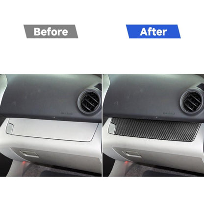 Carbon Fiber Car Co-pilot Control Panel Decorative Sticker for Toyota Old RAV4 2006-2013,Left Drive, Co-pilot Control Panel ,Left Drive