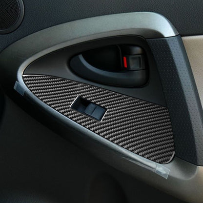 Carbon Fiber Car Lifting Panel Decorative Sticker for Toyota Old RAV4 2006-2013,Left Drive, Lifting Panel ,Left Drive