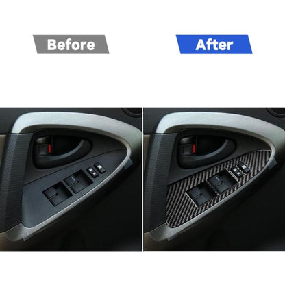 Carbon Fiber Car Lifting Panel Decorative Sticker for Toyota Old RAV4 2006-2013,Left Drive, Lifting Panel ,Left Drive