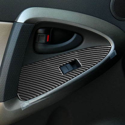 Carbon Fiber Car Lifting Panel Decorative Sticker for Toyota Old RAV4 2006-2013,Right Drive, Lifting Panel ,Right Drive