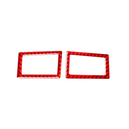 2 PCS / Set Carbon Fiber Car Dashboard Air Outlet Decorative Sticker for Toyota Corolla 2014-2018,Left and Right Drive Universal, Dashboard Air Outlet