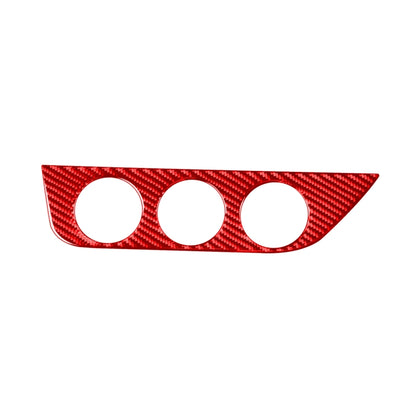 Carbon Fiber Car Air Conditioner Switch Panel A Decorative Sticker for Toyota Corolla 2014-2018,Left Drive, Air Conditioner Switch Panel A,Left Drive