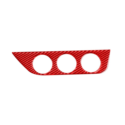 Carbon Fiber Car Air Conditioner Switch Panel A Decorative Sticker for Toyota Corolla 2014-2018,Right Drive, Air Conditioner Switch Panel A,Right Drive