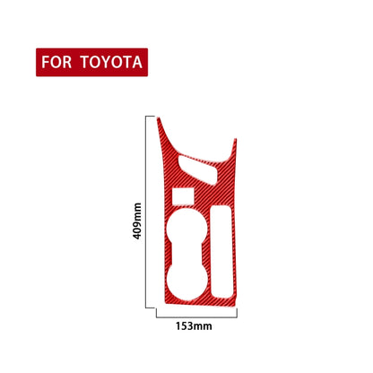 Carbon Fiber Car Cup Holder Panel B Decorative Sticker for Toyota Corolla 2014-2018,Right Drive, Cup Holder Panel B,Right Drive