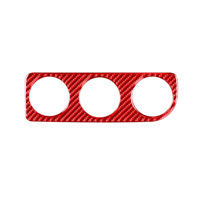 Carbon Fiber Car Air Conditioner Switch Panel B Decorative Sticker for Toyota Corolla 2014-2018,Left Drive, Air Conditioner Switch Panel B,Left Drive