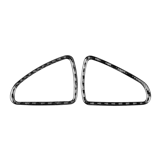 2 PCS / Set Carbon Fiber Car Dashboard Air Outlet Decorative Sticker for Mercedes-Benz B-Class 2019 / GLB 2020,Left and Right Drive Universal, Dashboard Air Outlet