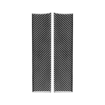 2 PCS / Set Carbon Fiber Car Armrest Box Panel Decorative Sticker for Mercedes-Benz B-Class 2019 / GLB 2020,Left and Right Drive Universal, Armrest Box Panel