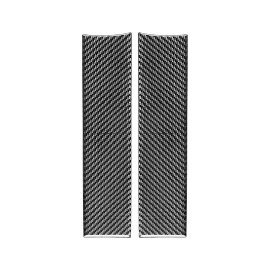 2 PCS / Set Carbon Fiber Car Armrest Box Panel Decorative Sticker for Mercedes-Benz B-Class 2019 / GLB 2020,Left and Right Drive Universal, Armrest Box Panel