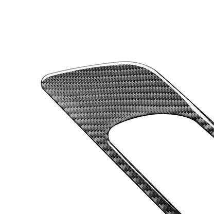 4 PCS / Set Carbon Fiber Car Inner Door Handle Frame Decorative Sticker for Mercedes-Benz B-Class 2019 / GLB 2020,Left and Right Drive Universal, Inner Door Handle Frame