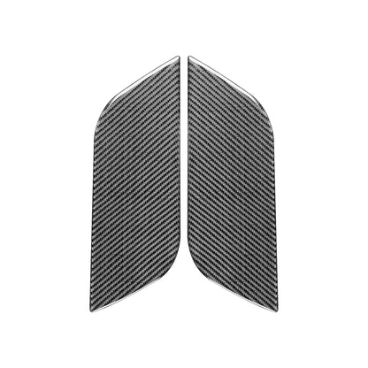 2 PCS / Set Carbon Fiber Car A Front Door Panel Decorative Sticker for Mercedes-Benz B-Class 2019,Left and Right Drive Universal, A Front Door Panel