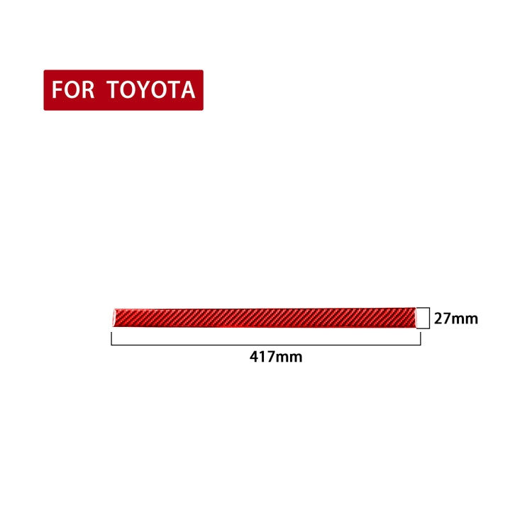 Carbon Fiber Car Central Control Cup Holder Slot Mat Decorative Sticker for Toyota Tundra 2014-2018,Left and Right Drive Universal, Central Control Cup Holder Slot Mat