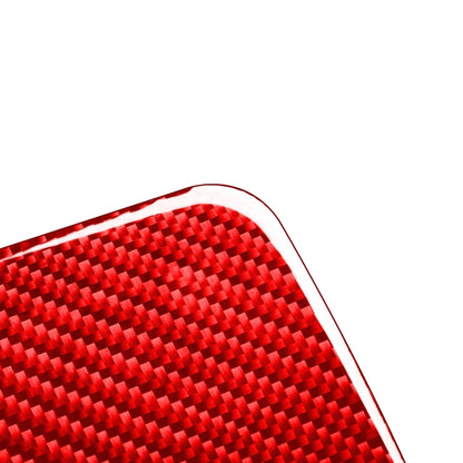 Carbon Fiber Car Dashboard Storage Box Mat Decorative Sticker for Toyota Tundra 2014-2018,Left and Right Drive Universal, Dashboard Storage Box Mat