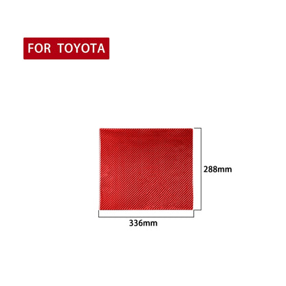 Carbon Fiber Car Rear Exhaust Air Outlet Anti-kick Panel Decorative Sticker for Toyota Tundra 2014-2018,Left and Right Drive Universal, Rear Exhaust Air Outlet Anti-kick Panel