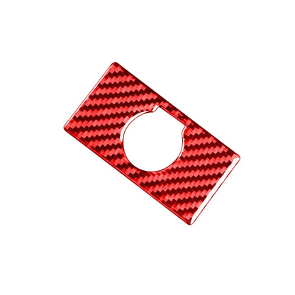 Carbon Fiber Car Rear Cigarette Lighter Switch Decorative Sticker for Toyota Tundra 2014-2018,Left and Right Drive Universal, Rear Cigarette Lighter Switch