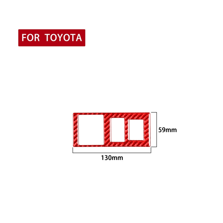 Carbon Fiber Car Headlight Height Adjustment Switch Decorative Sticker for Toyota Tundra 2014-2018,Left and Right Drive Universal, Headlight Height Adjustment Switch
