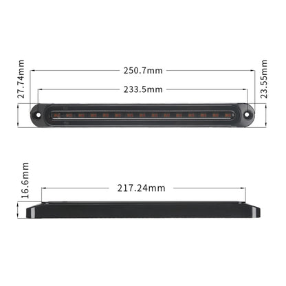 MK-013 Spotlight Dynamic Car Tail Light Signal Lamp Indicator Strobe Flashing Warning Light 12-24V, MK-013