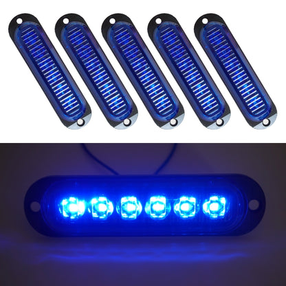 5 PCS MK-093 Car / Truck 6LEDs Side Marker Indicator Lights Bulb Lamp, MK-093(Yellow Light), MK-093(Blue Light), MK-093(Green Light), MK-093(Red Light), MK-093(White Light)