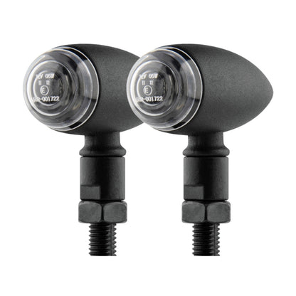 2 PCS KC805 Motorcycle Retro Metal Turn Signal Light