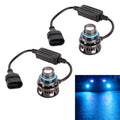 1 Pair 9005 27W / DC12V Car Aluminum Alloy Flashing LED Headlight, 9005 Flashing (Blue Light), 9005 Flashing (Gold Light), 9005 Flashing (Lime Green), 9005 Flashing (White Light)