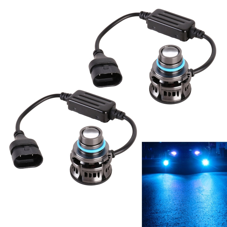 1 Pair 9006 27W / DC12V Car Aluminum Alloy Flashing LED Headlight, 9006 Flashing (Blue Light), 9006 Flashing (Gold Light), 9006 Flashing (Lime Green), 9006 Flashing (White Light)