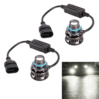 1 Pair 9006 27W / DC12V Car Aluminum Alloy Flashing LED Headlight, 9006 Flashing (Blue Light), 9006 Flashing (Gold Light), 9006 Flashing (Lime Green), 9006 Flashing (White Light)