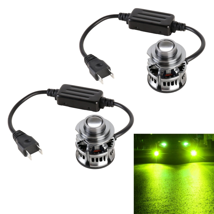 1 Pair H7 27W / DC12V Car Aluminum Alloy Flashing LED Headlight, H7 Flashing (Gold Light), H7 Flashing (Lime Green), H7 Flashing (White Light), H7 Flashing (Blue Light)