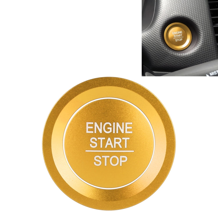 Car Engine Start Key Push Button Ring Trim Sticker for Honda, For Honda