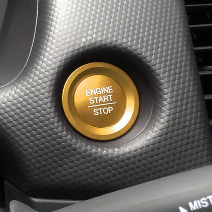 Car Engine Start Key Push Button Ring Trim Sticker for Honda, For Honda