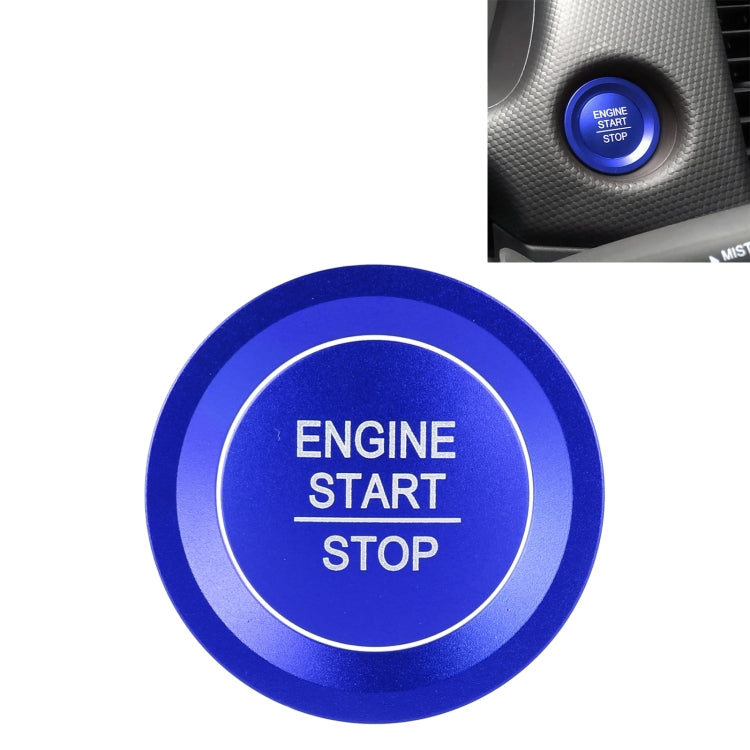 Car Engine Start Key Push Button Ring Trim Sticker for Honda, For Honda