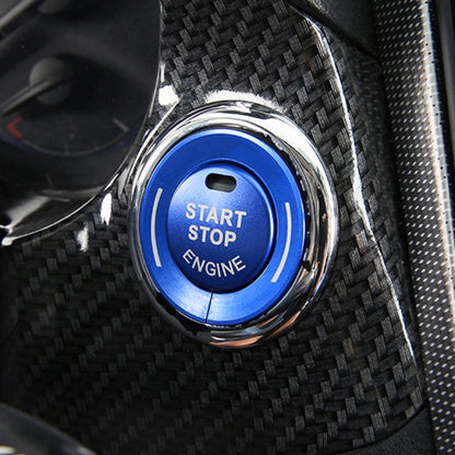 Car Engine Start Key Push Button Ring Trim Sticker for Infiniti, For Infiniti