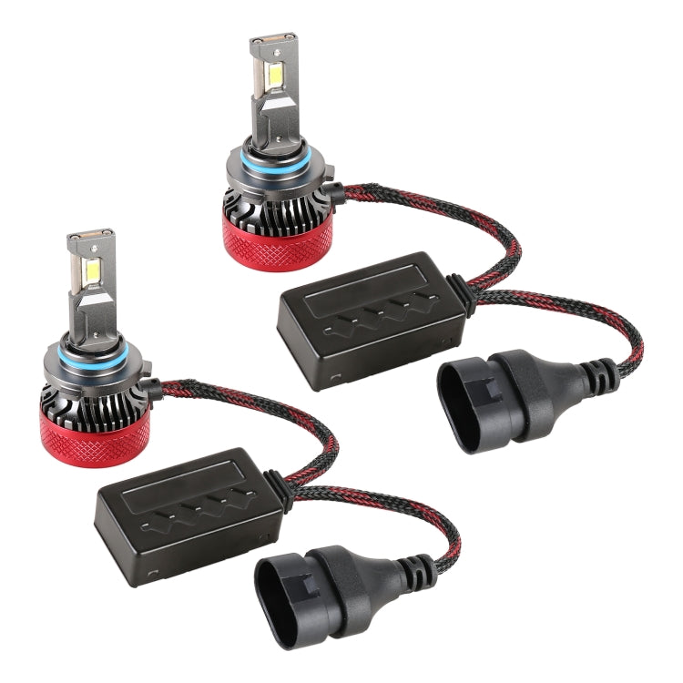 1 Pair 9005 DC12V 65W 6000K 6500LM LED Car Headlights, 9005
