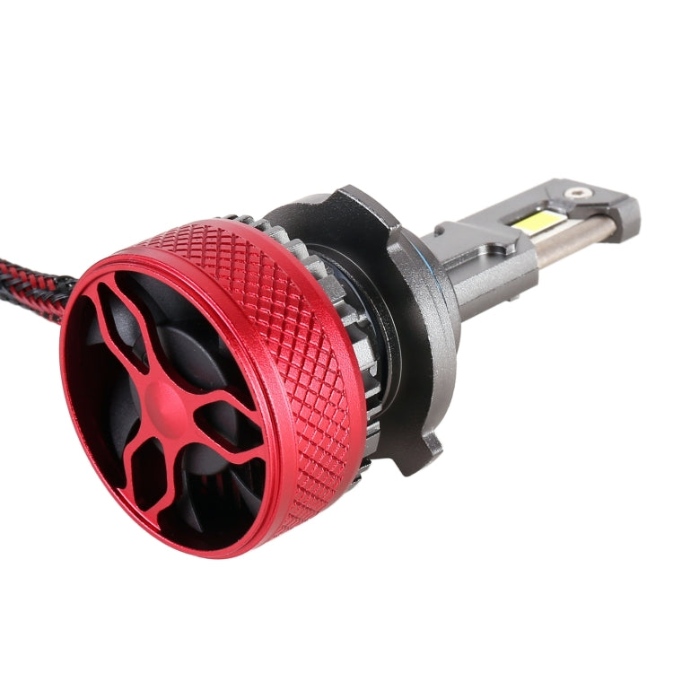 1 Pair 9006 DC12V 65W 6000K 6500LM LED Car Headlights, 9006