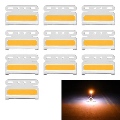 10 PCS ZS-7009 DC24V Waterproof Car / Truck Side Marker Indicator Lights Bulb Lamp